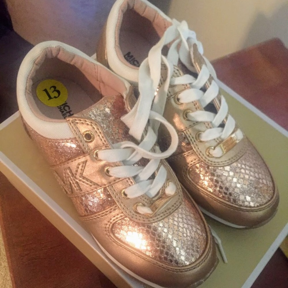 Beautiful girl size 13 shoes by Michael Kors!